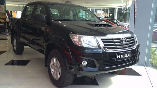 Toyota anuncia nova versão flex da Hilux