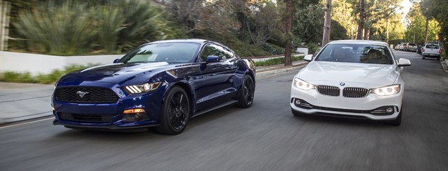 Ford Mustang X BMW Série 4