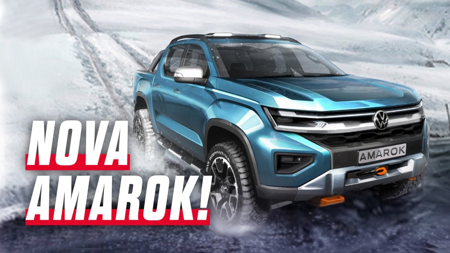 Volkswagen Amarok 2022 Dianteira Movimento