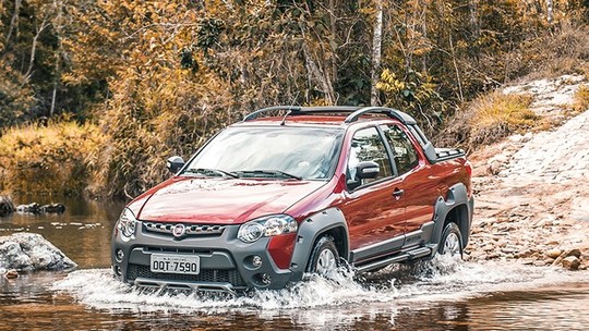 Usado boa compra: Fiat Strada Adventure 1.8 2013/2014