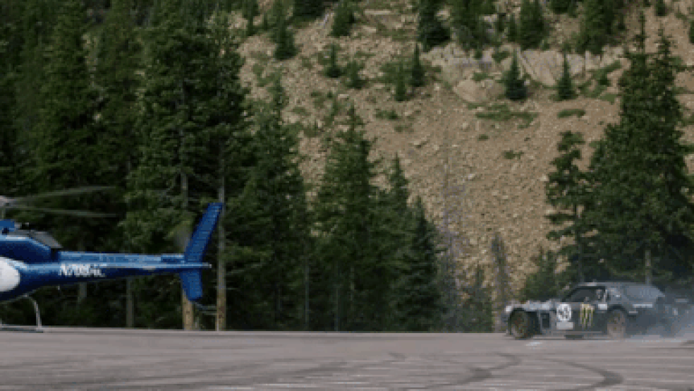Ken Block’s Climbkhana: Pikes Peak (Foto: Reprodução/YouTube) — Foto: Auto Esporte