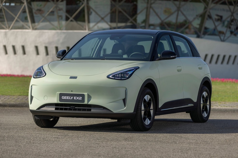 Geely EX2 parte de R$ 123.800 no Brasil — Foto: Divulgação
