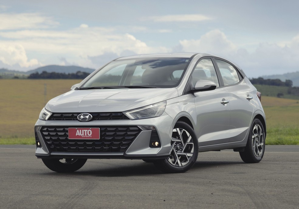Em 2025, Hyundai HB20 foi eleito o carro de melhor custo-benefício no Brasil entre os hatches compactos pelo Qual Comprar  — Foto: Autoesporte/Fábio Aro