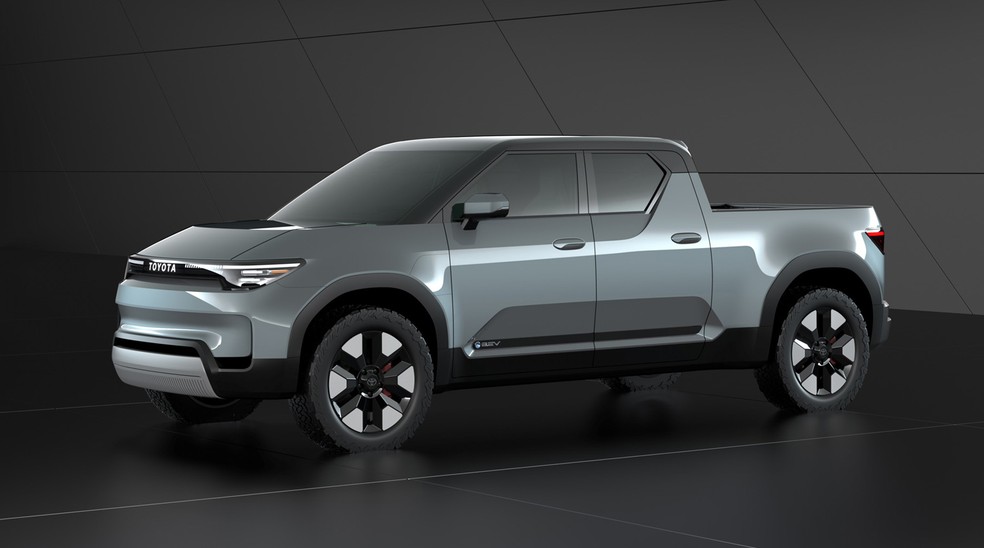 Inédita picape compacta-média derivada da plataforma do Corolla sairá do papel em 2026 — Foto: Divulgação