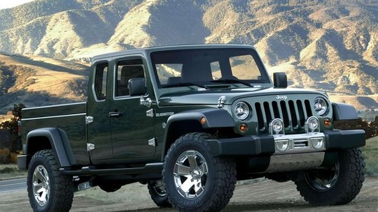 Jeep confirma que picape do Wrangler será lançada em 2018