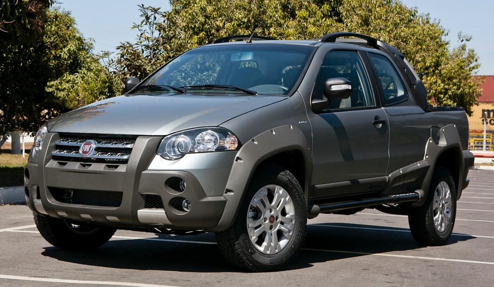 Fiat Strada é o comercial leve mais vendido do Brasil — Foto: Fiat/Divulgação