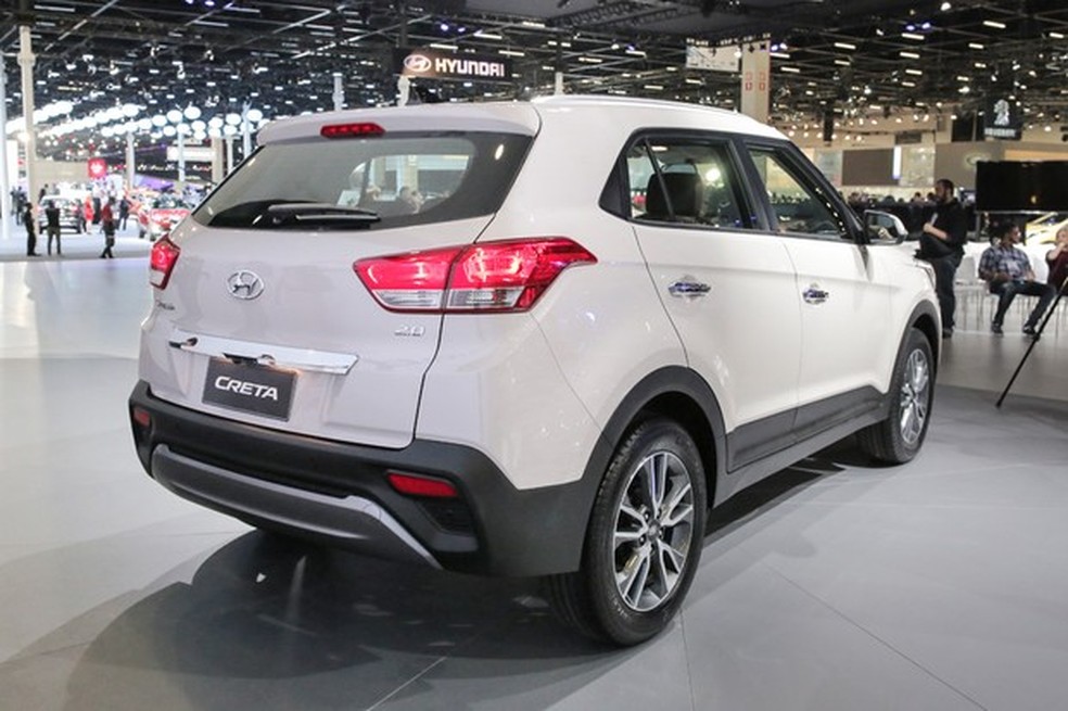 Hyundai Creta no Salão do Automóvel 2016 (Foto: Marcos Camargo/Auto News Brasil) — Foto: Auto Esporte