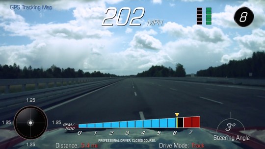 Camaro ZL1 chega a 325 km/h em teste na pista 