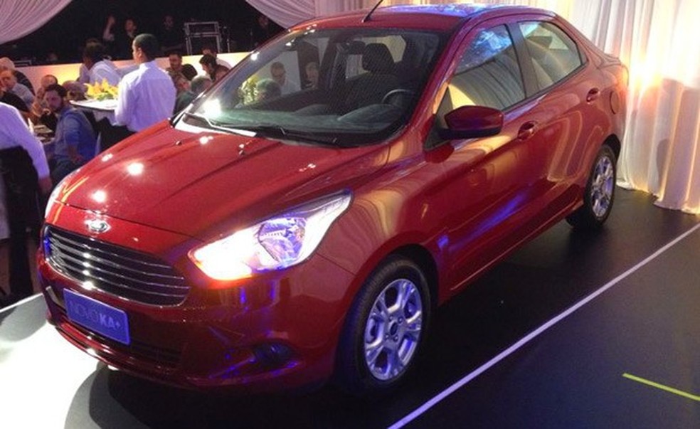 Ford lança o Ka+, versão sedã do Novo Ka (Foto: Aline Magalhães/Auto News Brasil) — Foto: Auto Esporte