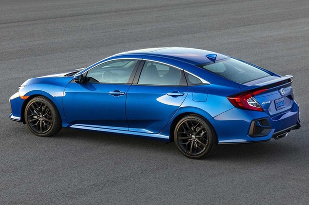 O Honda Civic Si 2020 recebeu poucas alterações no visual (Foto: Divulgação) — Foto: Auto Esporte
