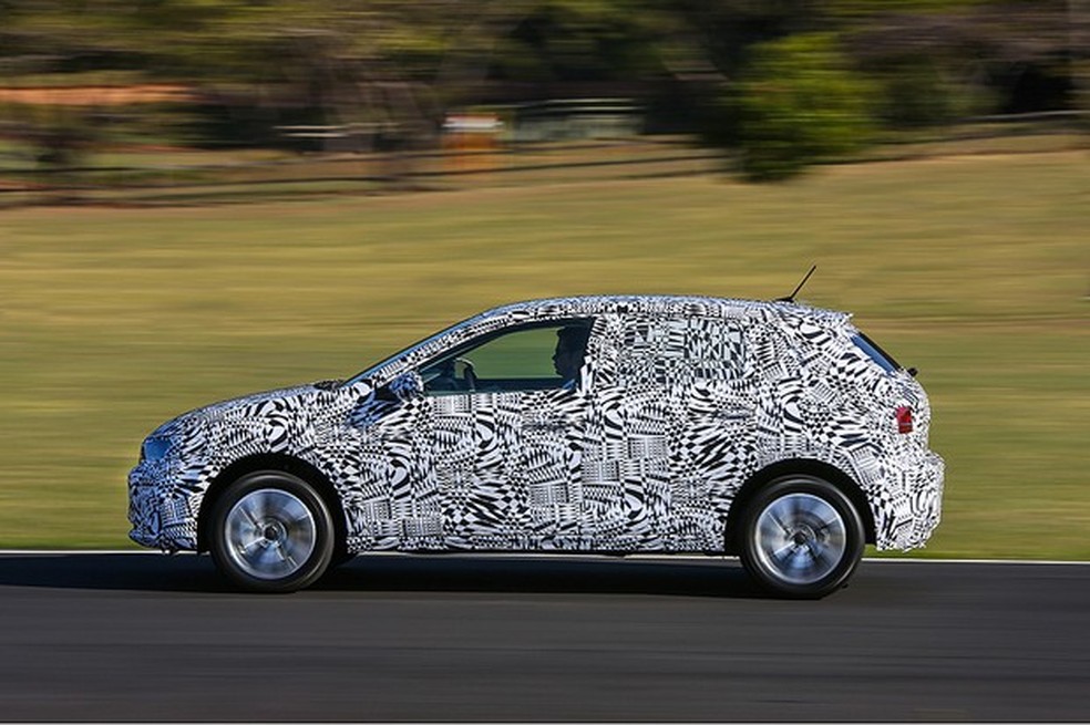 Já andamos na versão pré-série do novo Volkswagen Polo (Foto: Divulgação) — Foto: Auto Esporte