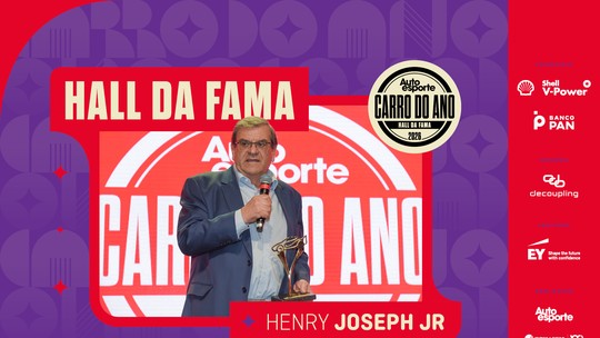 Henry Joseph Jr. é o homenageado do Hall da Fama no Carro do Ano 2026