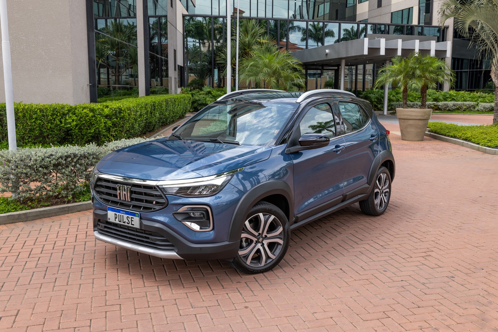 Fiat Pulse T200 Hybrid 2025 - dianteira estática — Foto: Divulgação