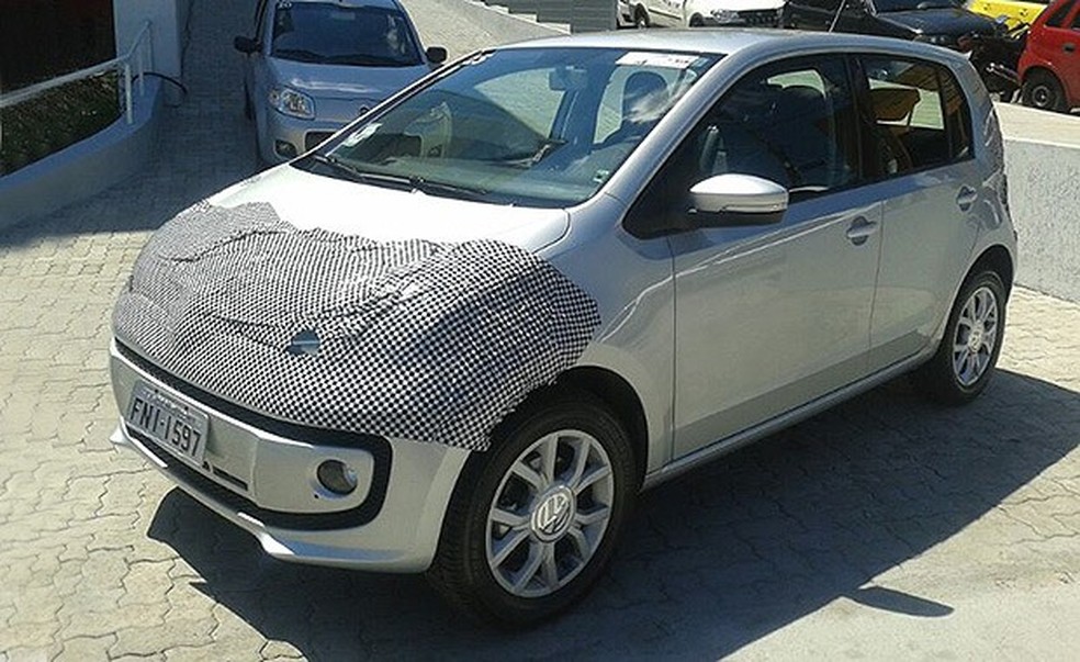 VW up! já participa de treino de concessionários em São Paulo (Foto: Leandro Alvares/Auto News Brasil) — Foto: Auto Esporte