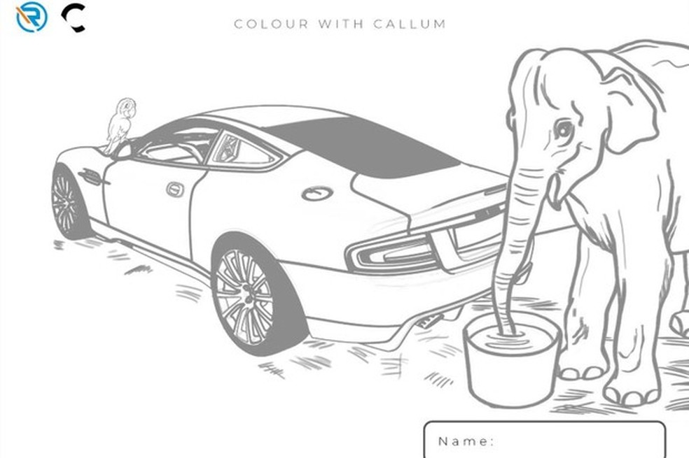 Carro Esportivo Para Colorir – Desenhos para Colorir