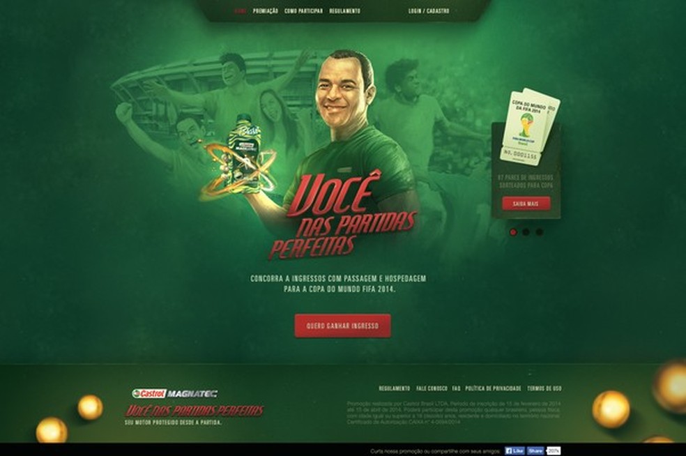 Castrol leva torcedores para jogos da Copa (Foto: Divulgação) — Foto: Auto Esporte