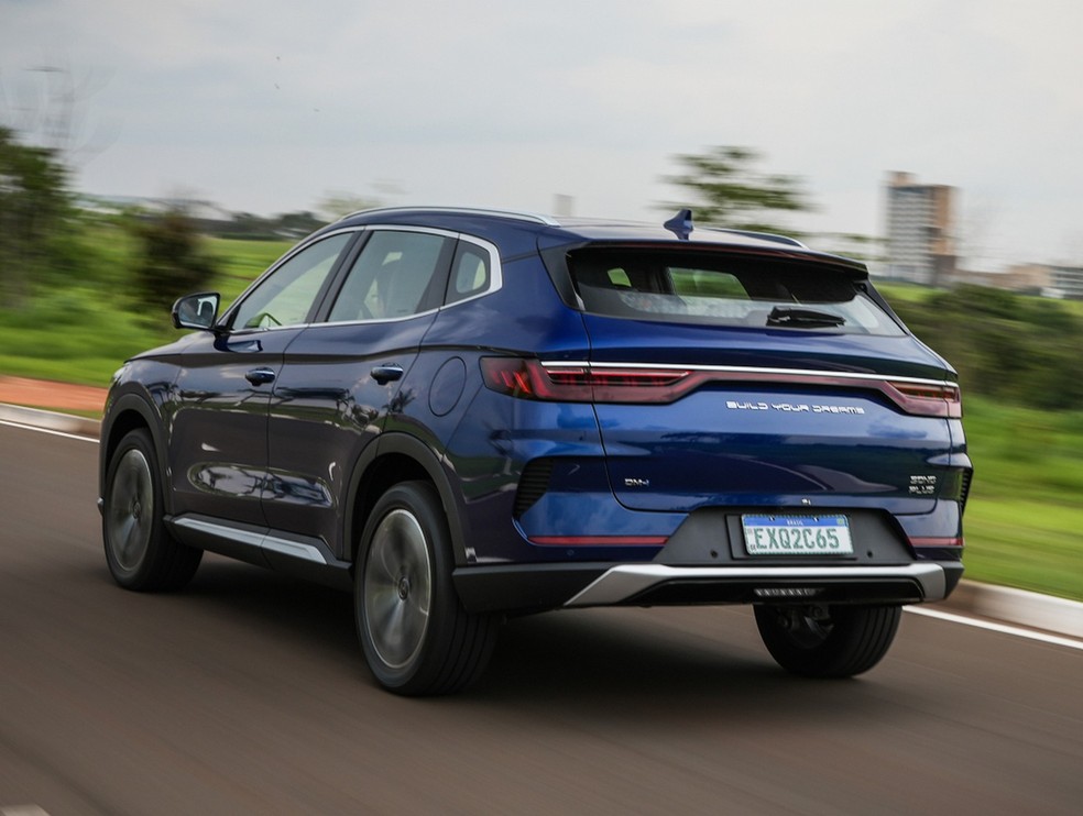 BYD Song Plus tem baterias de 18,3 kWh  — Foto: Divulgação/BYD