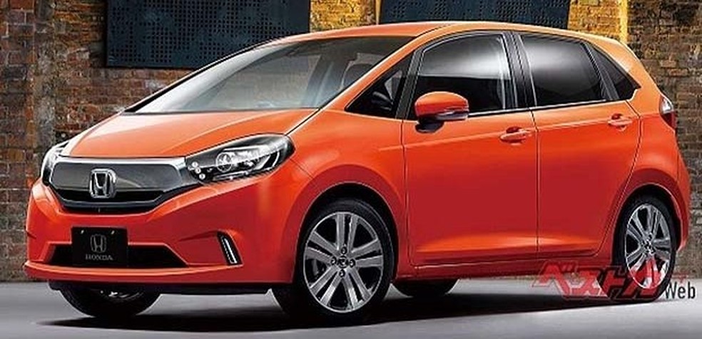 Honda Fit 2020 (Foto: Reprodução Bestcarweb) — Foto: Auto Esporte
