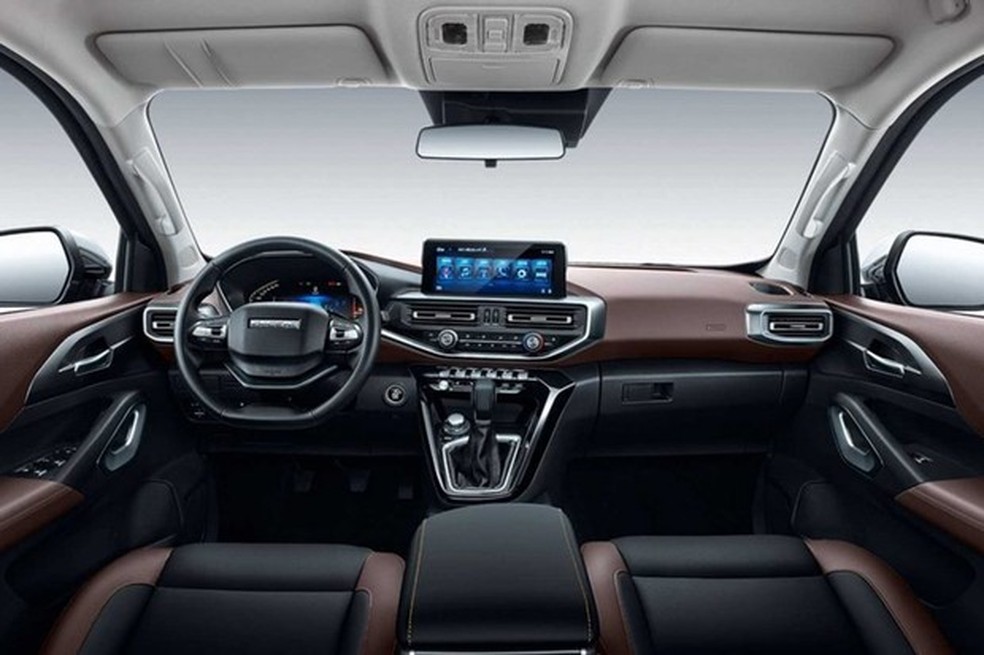 O interior é a parte mais semelhante com os modelos franceses (Foto: Divulgação) — Foto: Auto Esporte