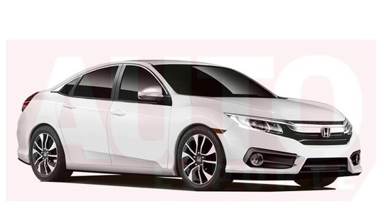 Veja como ficará o novo Honda Civic