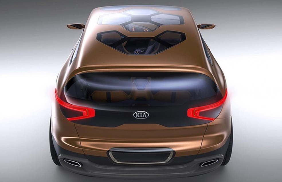 Painéis criam novo desenho no teto do Cross GT Concept (Foto: Divulgação) — Foto: Auto Esporte