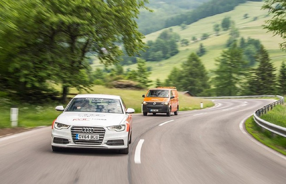 Audi A6 viaja por 14 países com um único tanque de combustível (Foto: Divulgação) — Foto: Auto Esporte