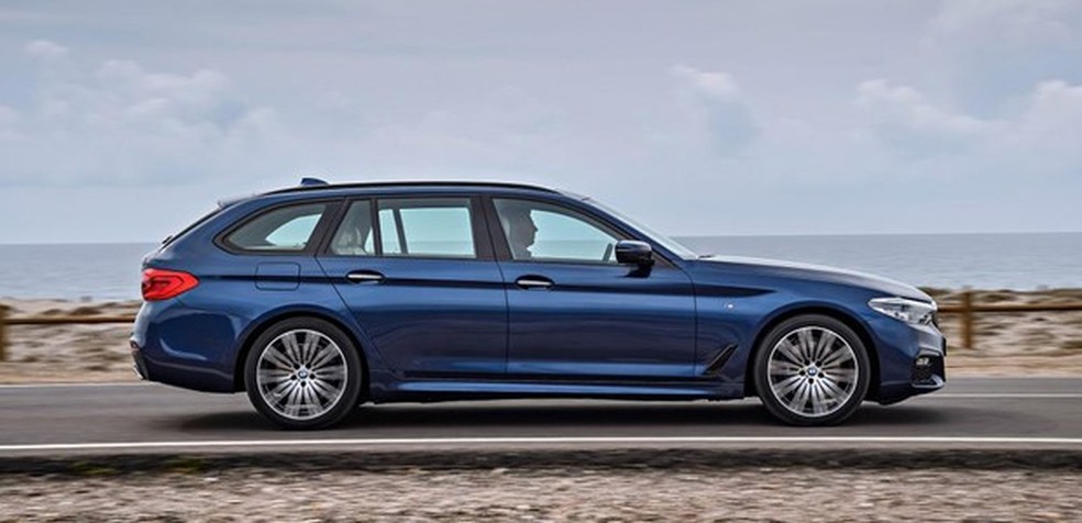 Novo BMW Série 5 Touring (Foto: Divulgação) — Foto: Auto Esporte