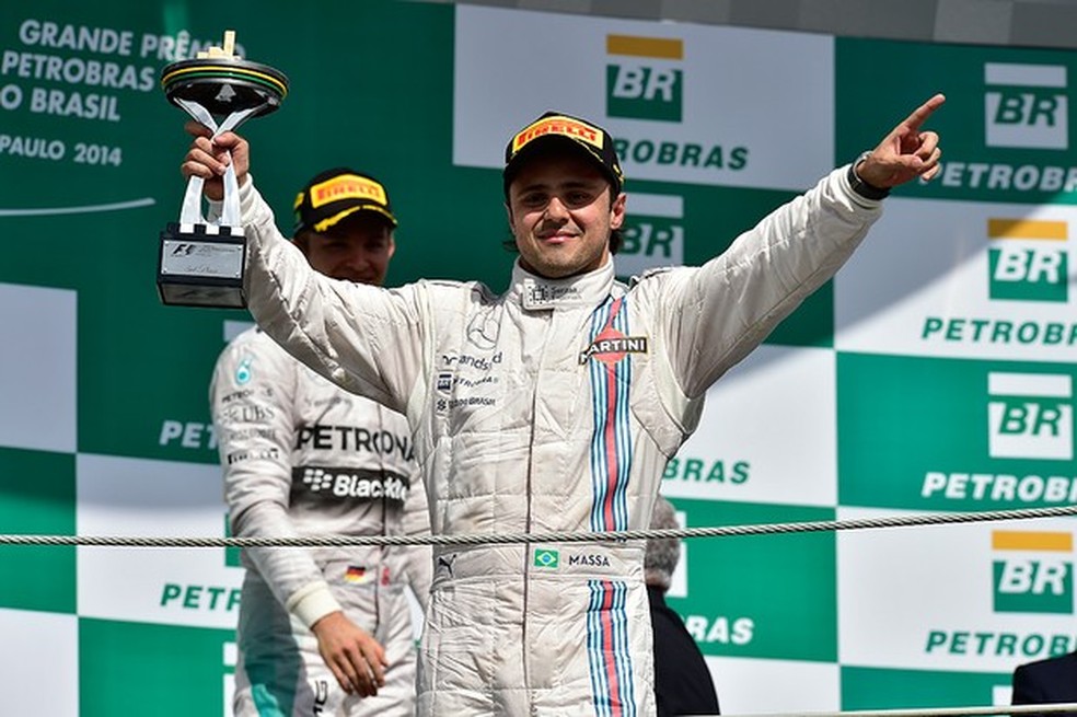 Este foi o segundo pódio de Massa no ano (Foto: Ivan Carneiro/ Auto News Brasil) — Foto: Auto Esporte