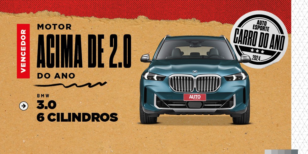 BMW é eleito o melhor motor acima de 2.0 no prêmio Carro do Ano 2024