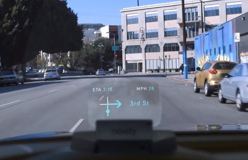 Navdy - Head-up display vendido como acessório (Foto: Reprodução) — Foto: Auto Esporte