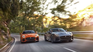 Jaguar F-Type SVR cupê e conversível