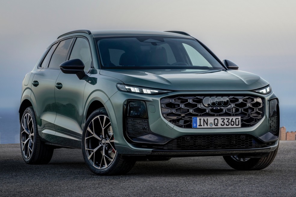 Novo Audi Q3 tem uma grade bem maior que o antecessor — Foto: Audi/Divulgação