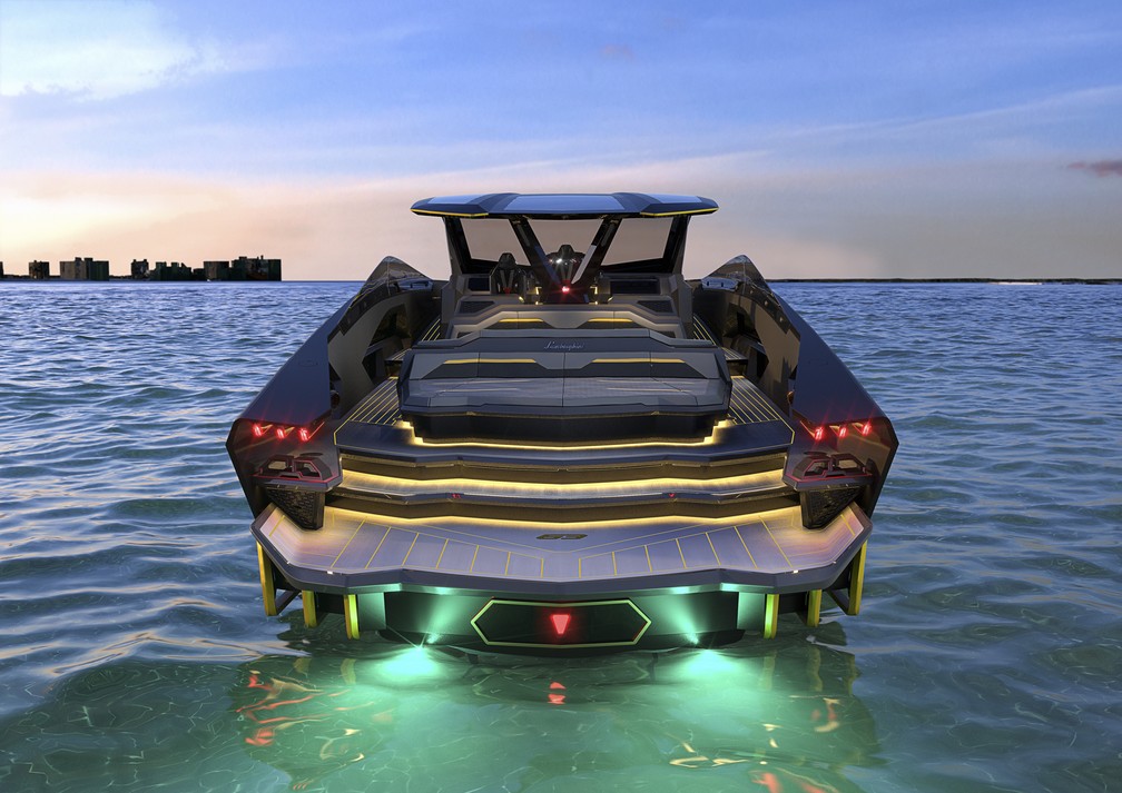 Iate Tecnomar Lamborghini 63 — Foto: Divulgação