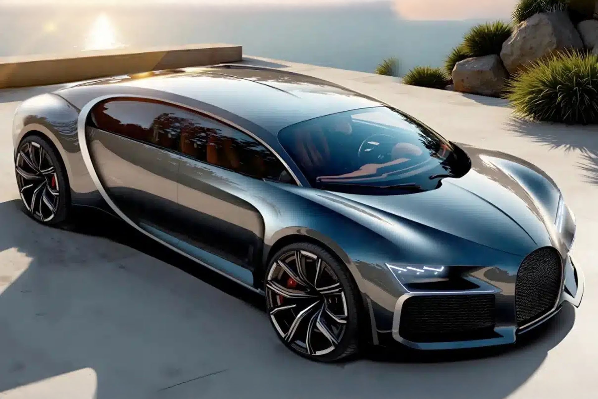 Bugatti Chiron terá clone elétrico produzido por marca de aspirador de pó