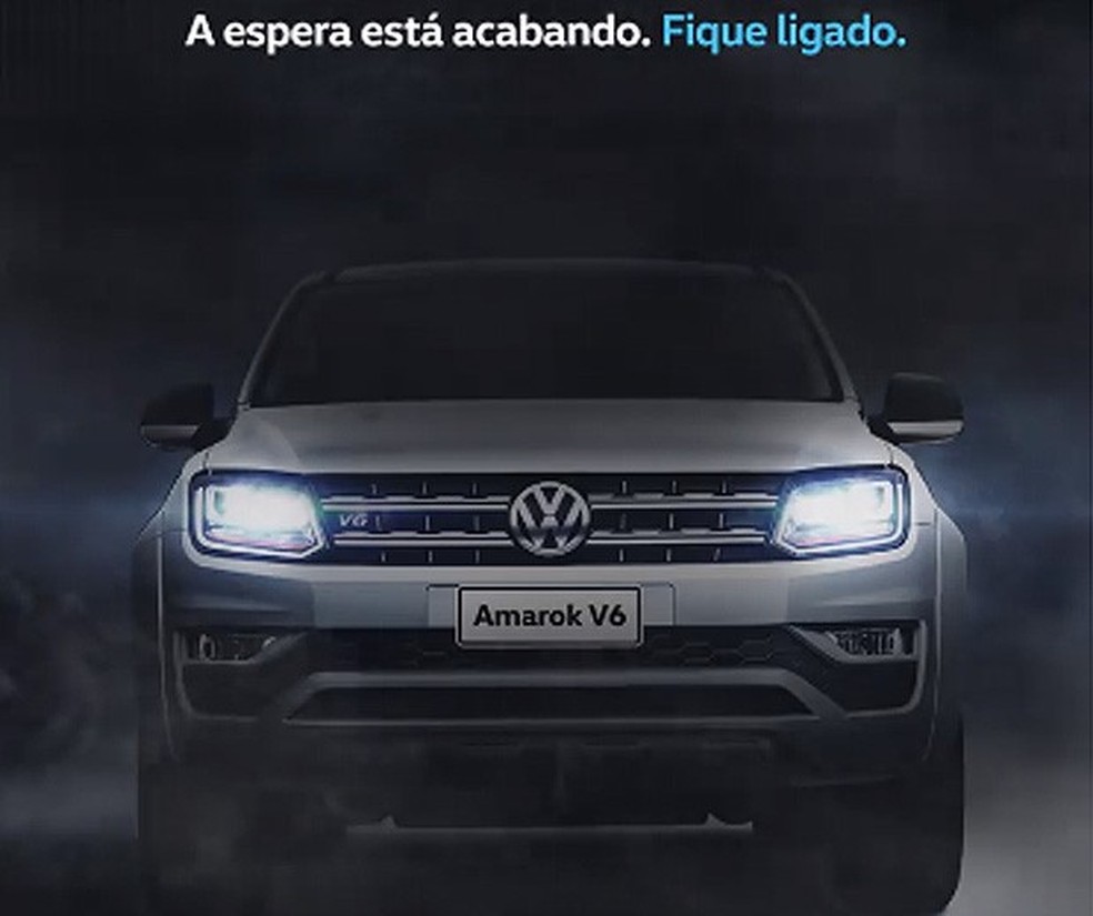 Volkswagen anuncia a chegada da nova Amarok V6 (Foto: Reprodução) — Foto: Auto Esporte