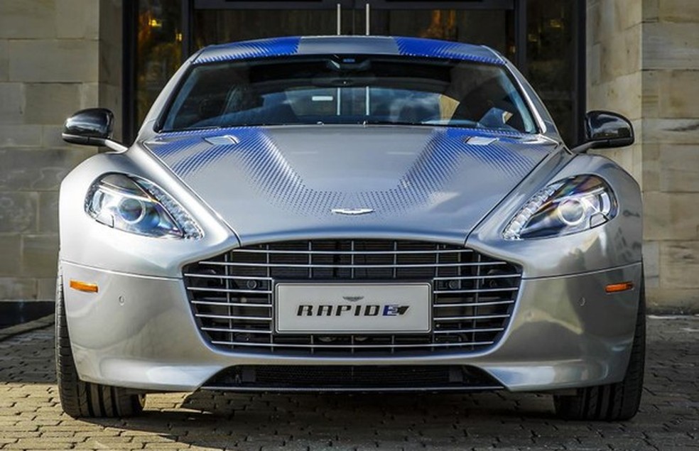 Aston Martin RapidE (Foto: Divulgação) — Foto: Auto Esporte