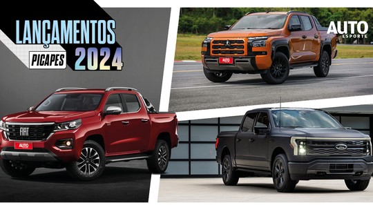 Carros 2024: 7 caminhonetes que serão lançadas no Brasil no ano que vem