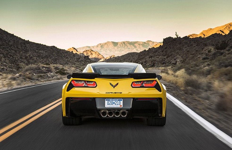 Chevrolet Corvette Z06 2015 (Foto: Divulgação) — Foto: Auto Esporte