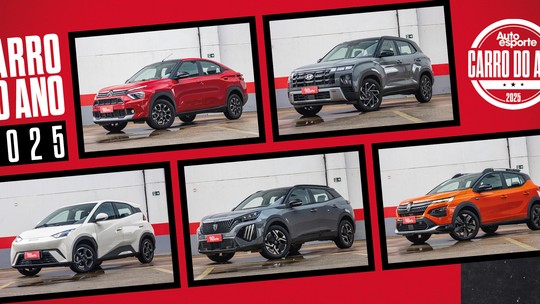 Carro do Ano 2025: veja os finalistas da categoria até R$ 200 mil