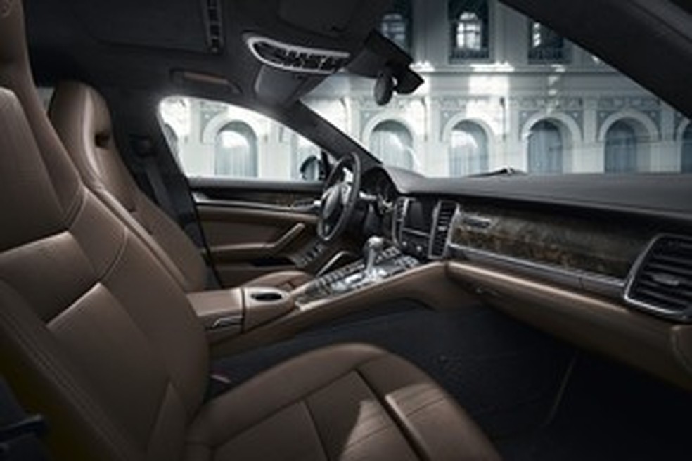 Interior do Panamera Exclusive Series (Foto: Divulgação) — Foto: Auto Esporte