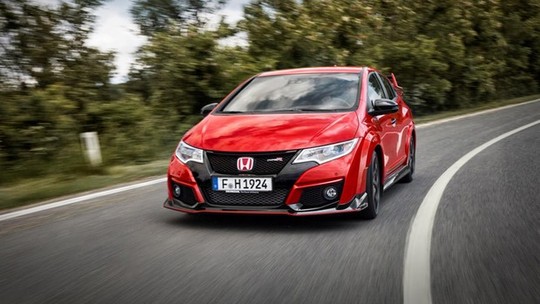 Honda mostra mais do Civic Type R