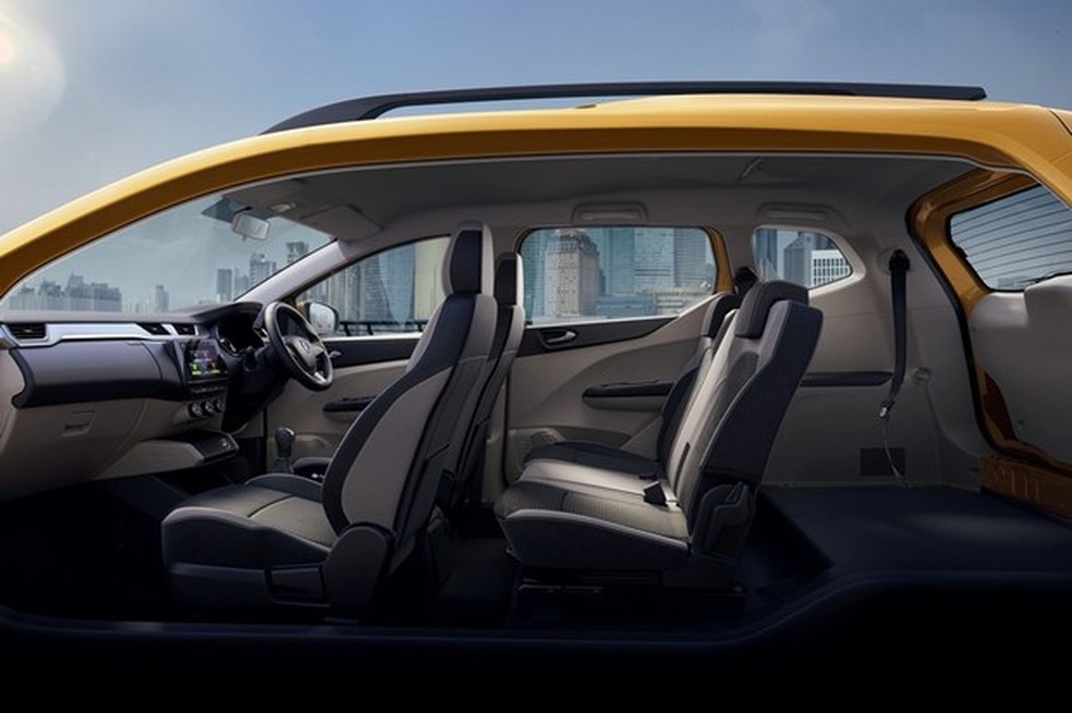 Interior tem mais de 100 configurações de assentos, segundo a Renault (Foto: Divulgação) — Foto: Auto Esporte