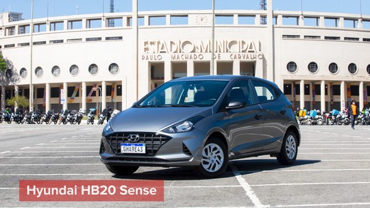 Hyundai HB20 Sense: primeiras impressões