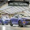 Volkswagen T-Roc Cabriolet na fábrica de Osnabrück - Divulgação