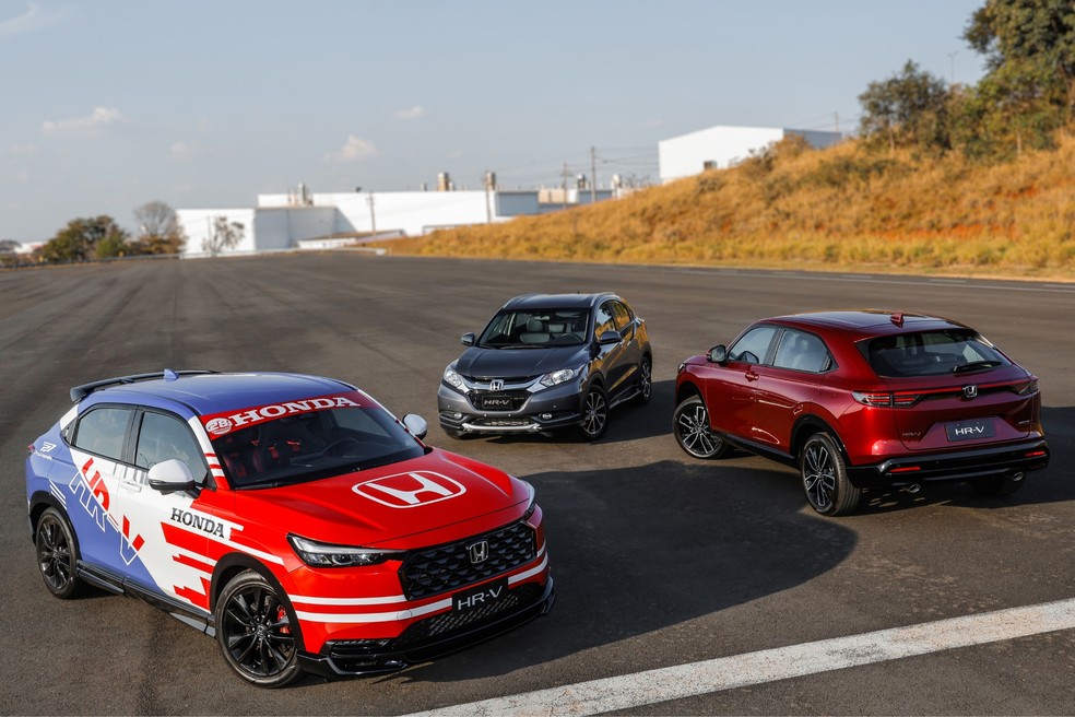 Honda HR-V ganhou versão "esportiva" em comemoração aos 10 anos e nós dirigimos! — Foto: Divulgação/Honda