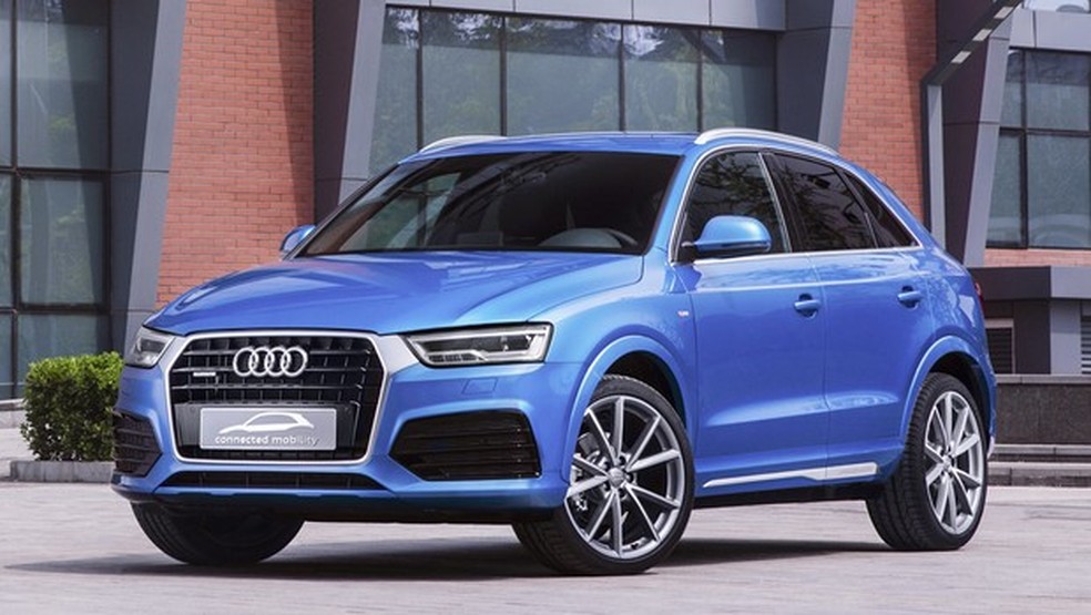 Audi Q3 ganha patinete elétrico para o Salão de Pequim, na China (Foto: Divulgação) — Foto: Auto Esporte
