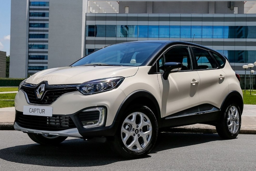 O Renault Captur Life é sempre associado ao câmbio automático CVT — Foto: Divulgação/Renault