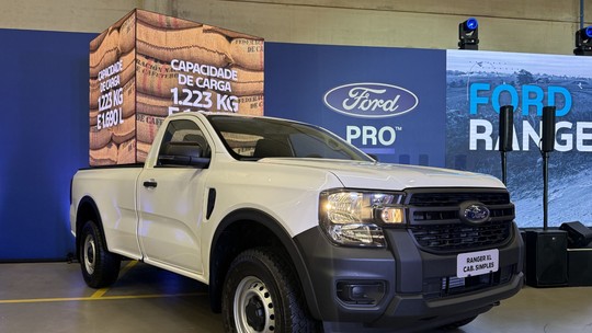 Ford Ranger XL 2026: preços, equipamentos, consumo e capacidade de carga