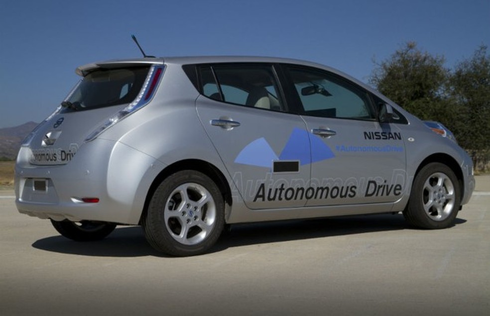 Nissan Leaf Autonomous Drive (Foto: Divulgação) — Foto: Auto Esporte