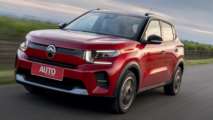 Citroën e-C3 dianteira
